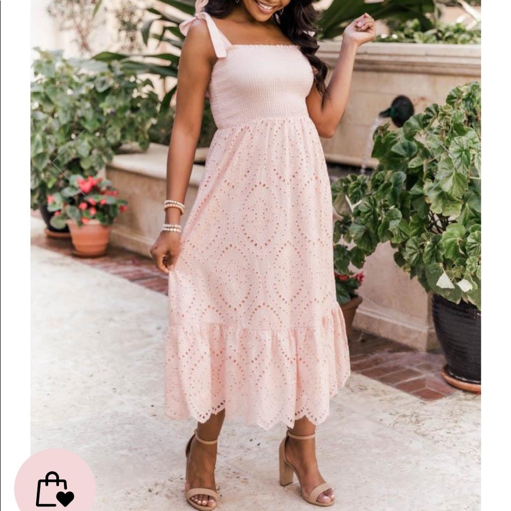 Pink Lily Dress